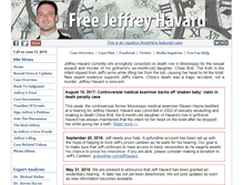 Tablet Screenshot of freejeffreyhavard.com